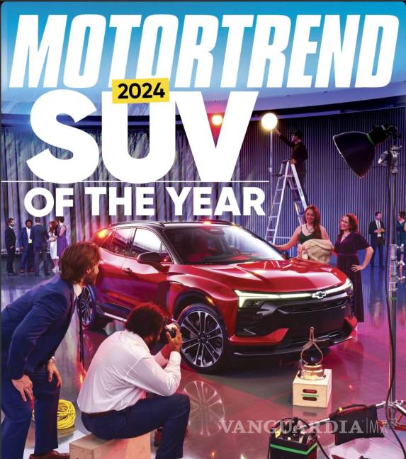 $!Reconoce revista Motor Trend a la Blazer EV, ensamblada en Coahuila, como la SUV del año 2024