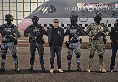 Iván “N”, alias “El Tanque”, fue detenido en Zapopan durante un operativo conjunto de fuerzas federales