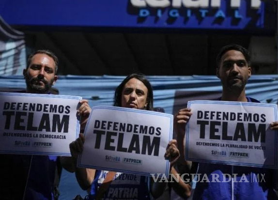 $!Argentina cierra la agencia de noticias Télam, argumenta millonarias pérdidas