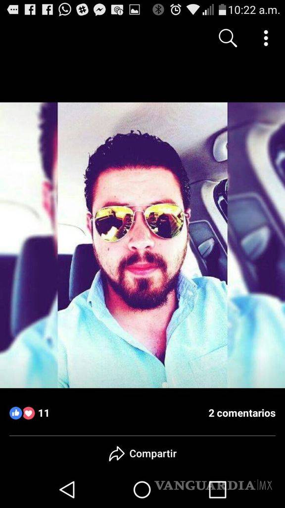 $!“Casual aquí, a punto de morir”, postea en su cuenta de Facebook y una hora y media después fallece en accidente por exceso de velocidad