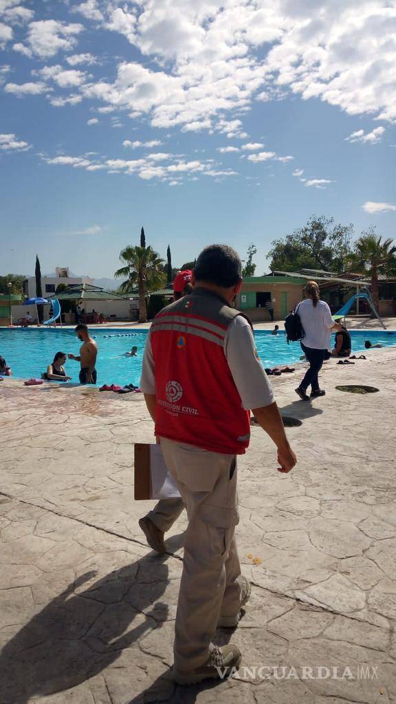 $!Protección Civil recorre los balnearios para descartar puntos inseguros.