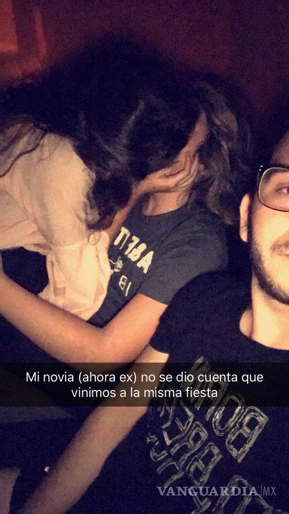 $!La infidelidad de una novia, capturada en una 'selfie'