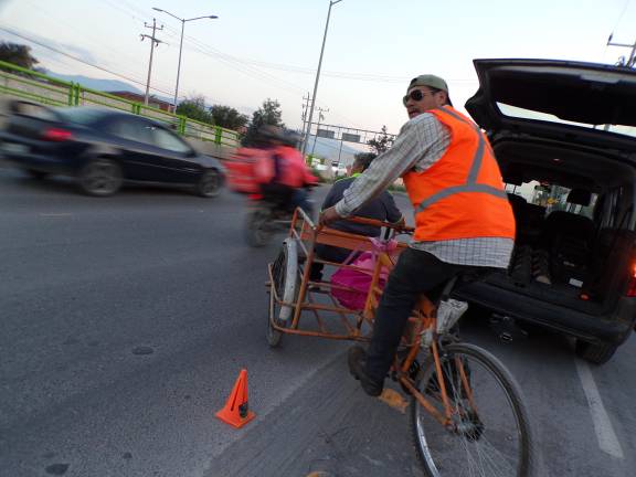 $!Usuarios de las ciclovías suelen agradecer al equipo por el trabajo de intervención