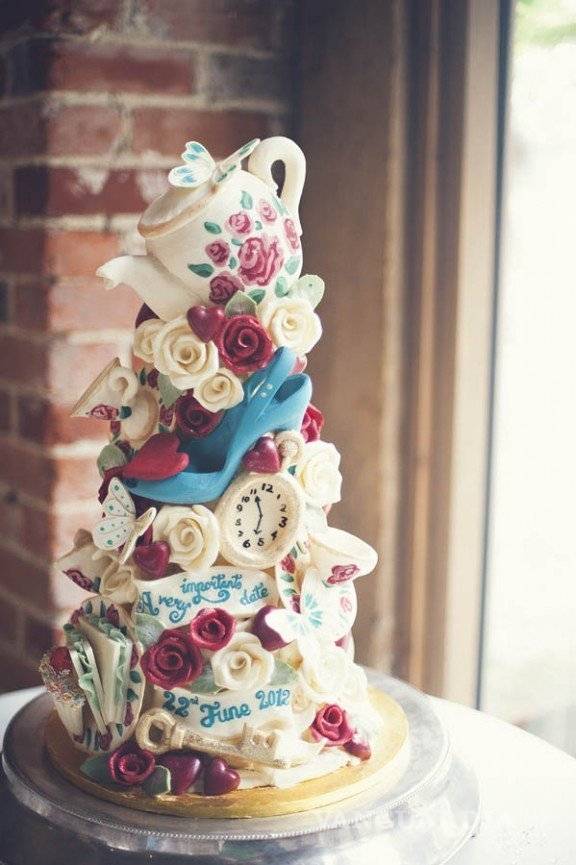$!Los mejores pasteles de bodas inspirados en la magia de Disney