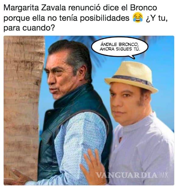 $!Oleada de memes se desata tras la renuncia de Margarita Zavala a su candidatura