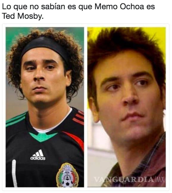 $!'Ted Mosby' de How I Met Your Mother se molesta por comparación con 'Memo' Ochoa