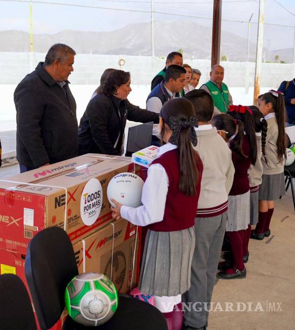 $!Los apoyos entregados responden a necesidades planteadas directamente por cada plantel educativo.