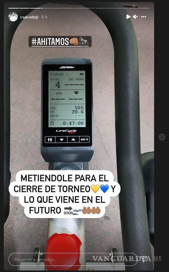 $!Salcedo se ha perdido los últimos tres juegos de Liga MX por una molestia física que acarrea de tiempo atrás y por la que decidió mejor parar de cara a la Liguilla.