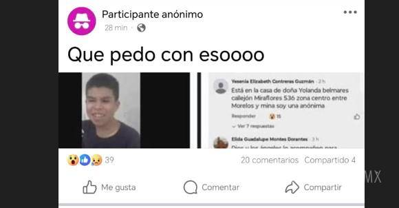 $!Las publicaciones anónimas incluyen el nombre y la dirección exacta de la mujer, lo que ha generado temor entre sus familiares por posibles agresiones físicas.