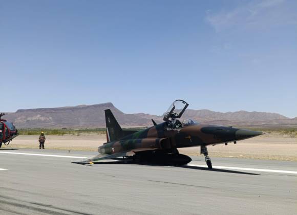 Se accidenta Avión F5 de la Fuerza Aérea Mexicana en Chihuahua: informa la Defensa
