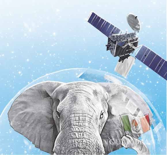 $!Elefante blanco: satélite Morelos 3 en el olvido; cuesta 1.5 millones de pesos al día su operación