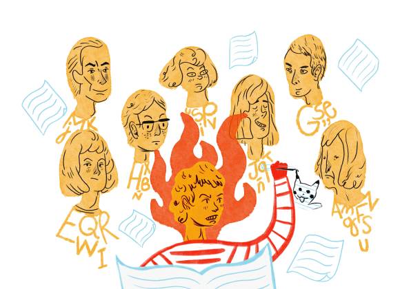 Creepymones contra un taller literario