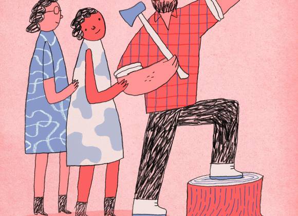 El psíquico leñador nunca se equivoca