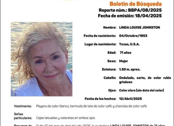 Encuentran sin vida a estadounidense desaparecida en Yucatán; su hijo es principal sospechoso