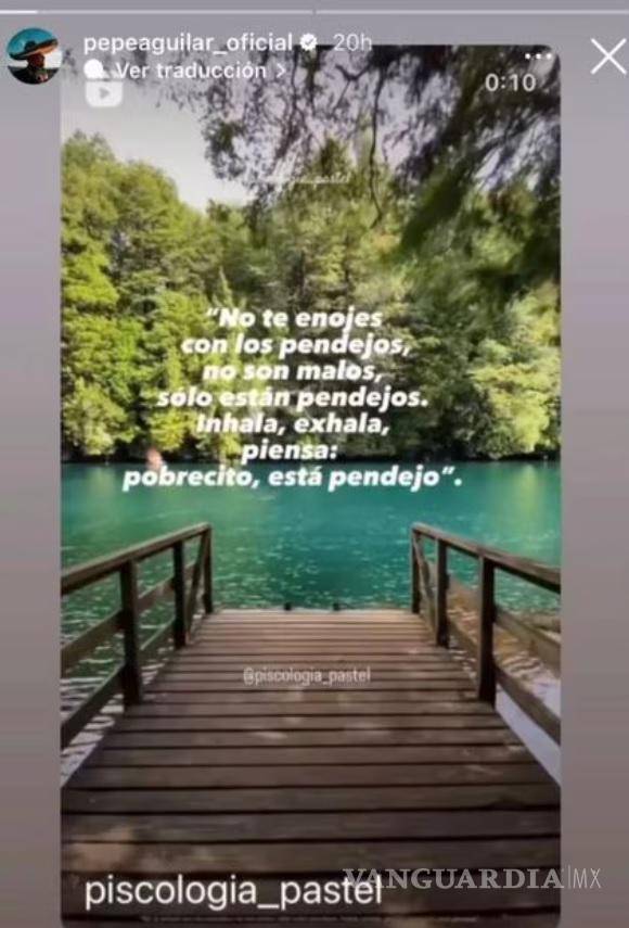 $!Pepe Aguilar escribió una indirecta para Alejandro Fernández.