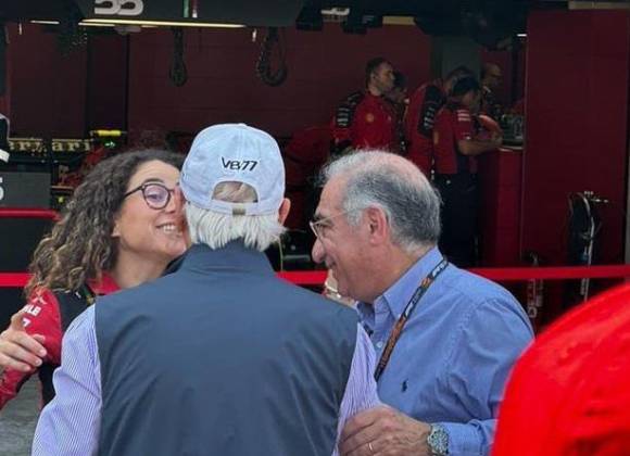 Ministro Pérez Dayán estuvo en exclusiva zona del Gran Premio de México de la F1