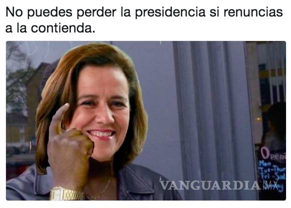 $!Oleada de memes se desata tras la renuncia de Margarita Zavala a su candidatura