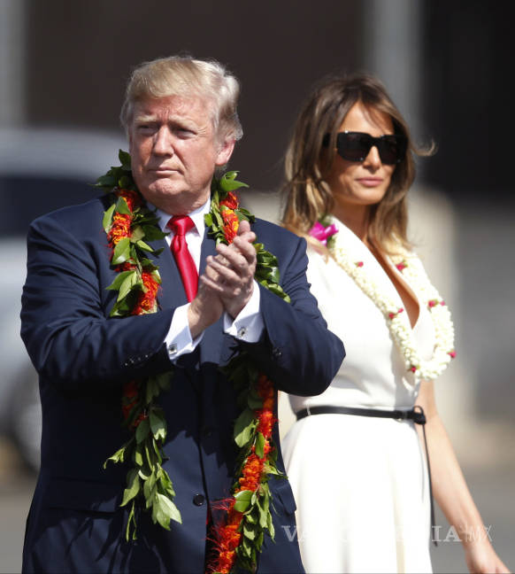 $!Recuerda Trump a los caídos en Pearl Harbor en Hawaii