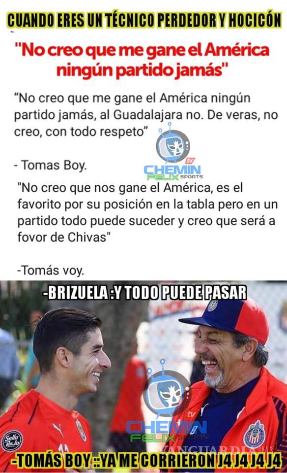 $!Los memes de la salida de Tomás Boy y llegada del 'Flaco' Tena a las Chivas