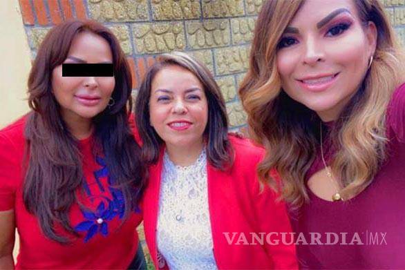 $!La magistrada Lara Chávez (al centro) confirmó la autenticidad de la fotografía