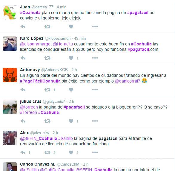 $!Colapsa página 'Paga Fácil' para tramitar licencias de conducir en Coahuila