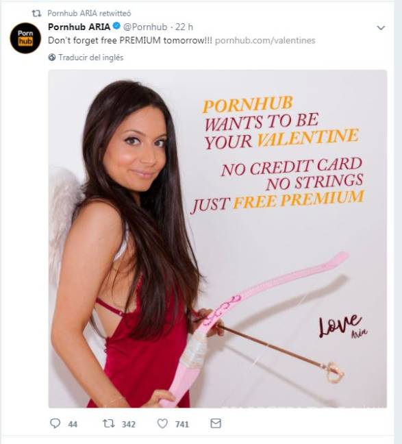 $!Página porno da su 'regalo' de San Valentín