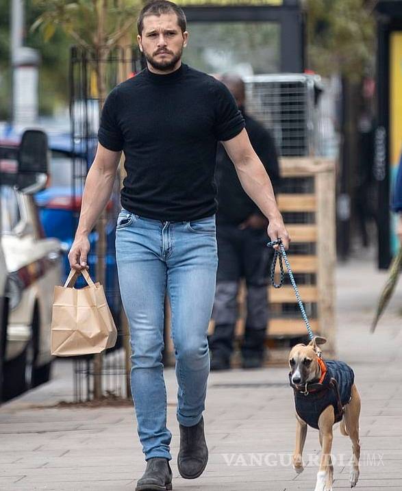 $!Kit Harington deja atrás la melena de Jon Snow y estrena look