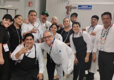 Erika Muñoz formó parte del equipo de voluntarios que trabajó durante el Mundial 2026 en Monterrey.