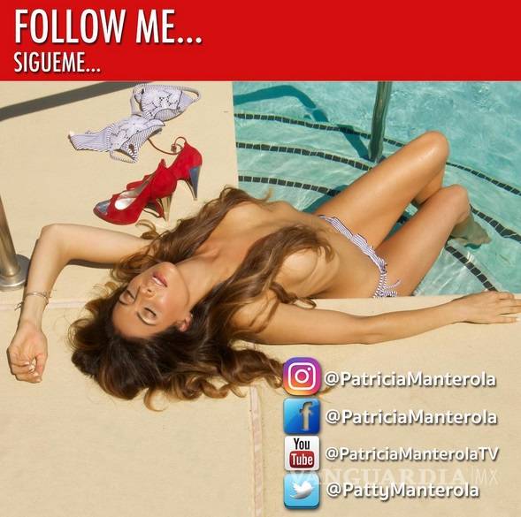 $!Paty Manterola comparte candente foto en topless