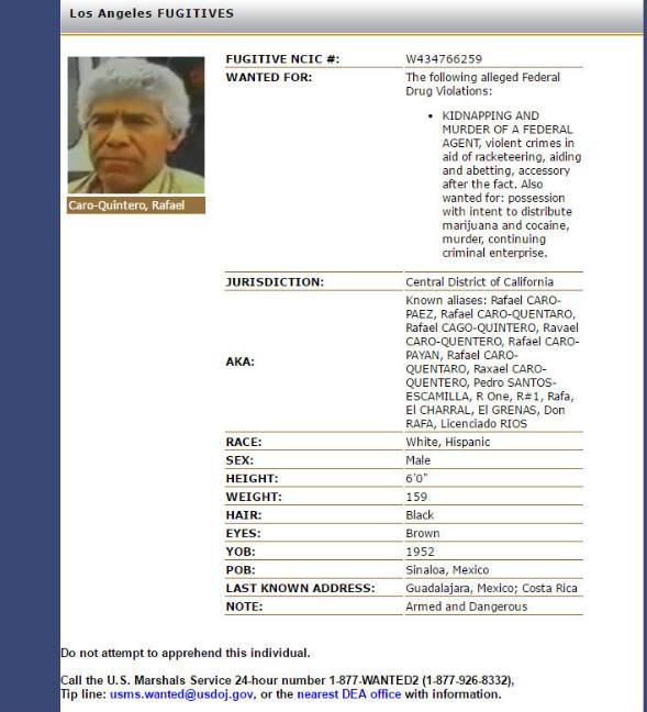 $!Mexicanos a la cabeza de la lista de los delincuentes más buscados por la DEA