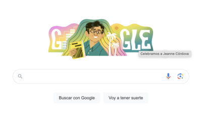 Hoy, Google dedica su doodle a Jeanne Cordova, una figura icónica en la lucha por los derechos LGBT+.