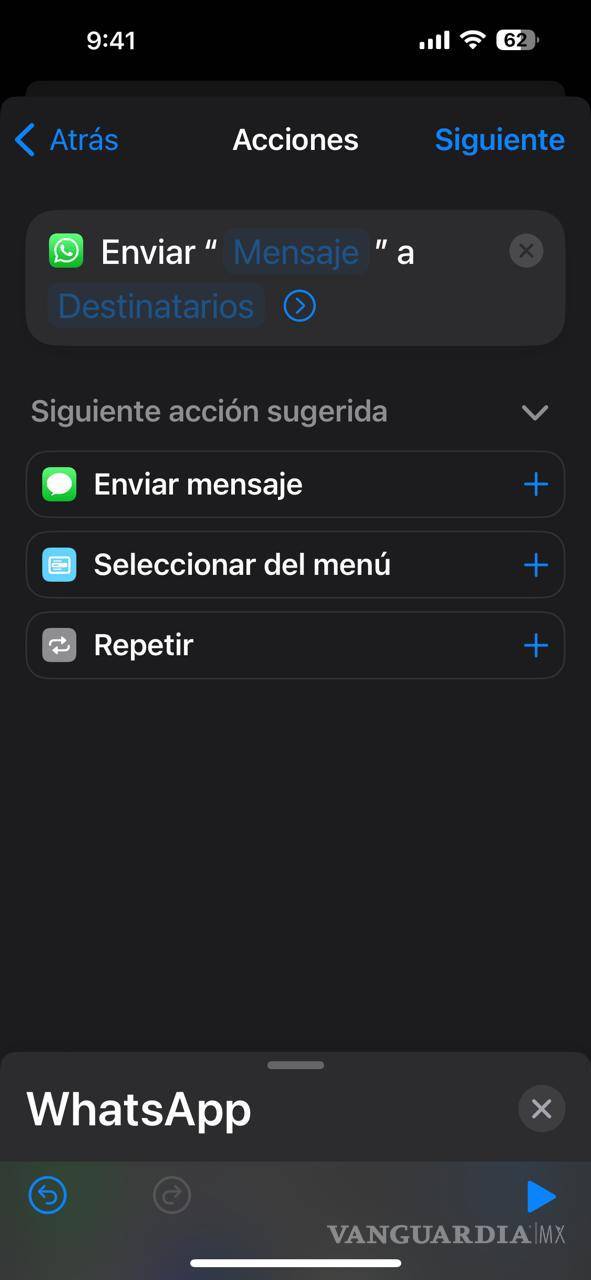 $!¡Atención usuarios de iPhone! Entérate como programar mensajes en WhatsApp