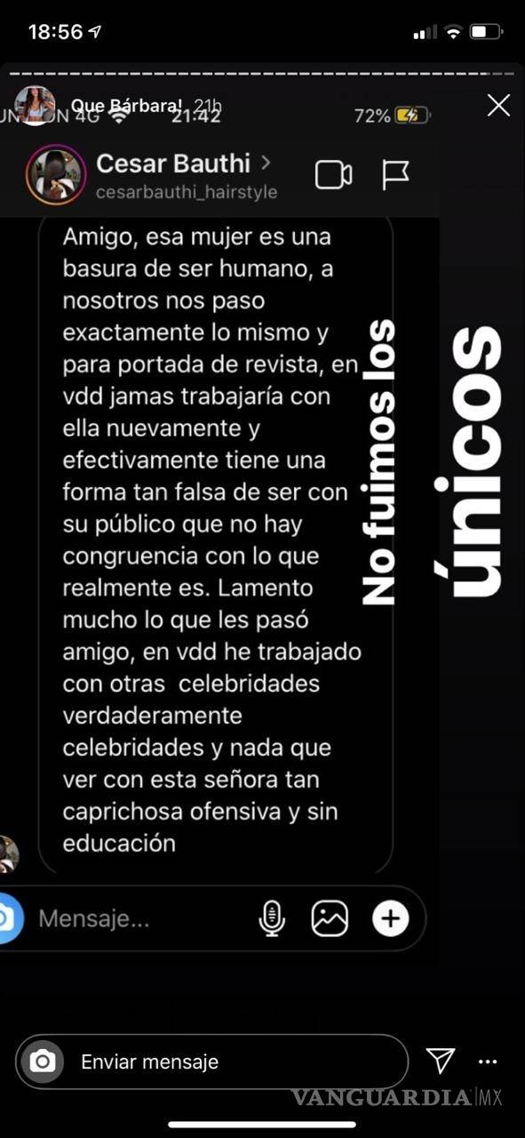 $!¿Ángel o demonio? Aseguran en Twitter que Bárbara de Regil es una mala persona