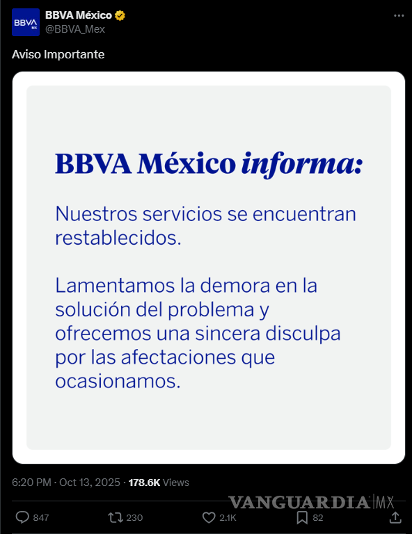 $!En las próximas 48 horas, estas tarjetas BBVA dejarán de funcionar... ¿Qué hacer para evitarlo?