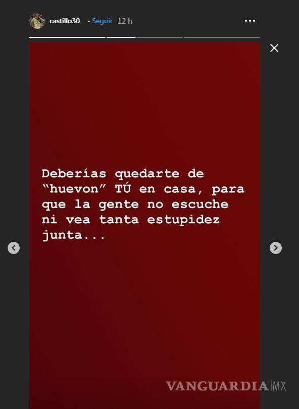 $!José Ramón Fernández explota contra Nico Castillo y lo llama huevón
