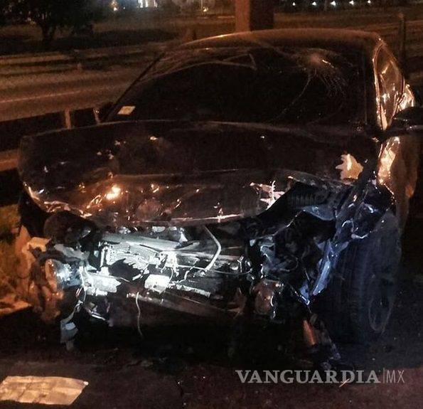 $!Exjugador de Boca Juniors choca su auto y mata a dos personas