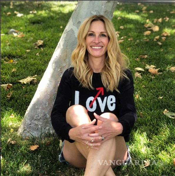 Julia Roberts da su brazo a torcer y se une a Instagram