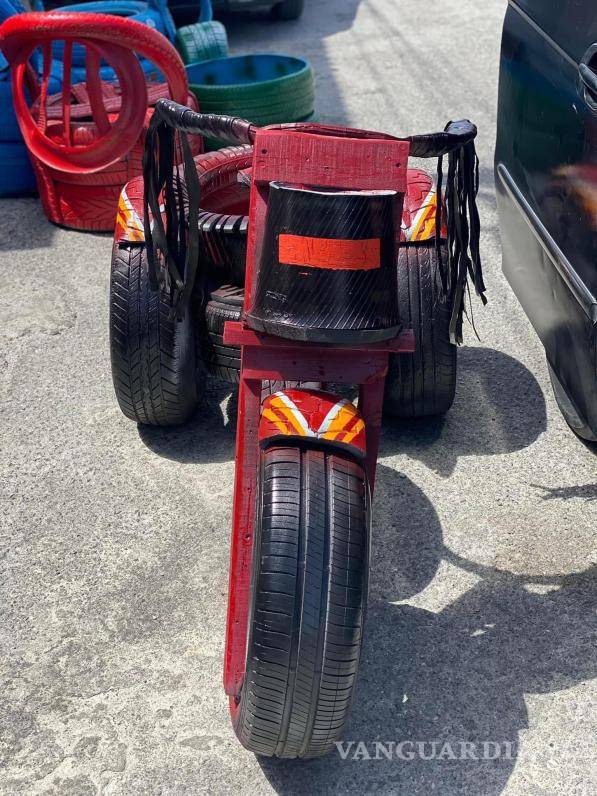 $!Esta es una forma de reciclar los neumáticos que ya no se utilizan.