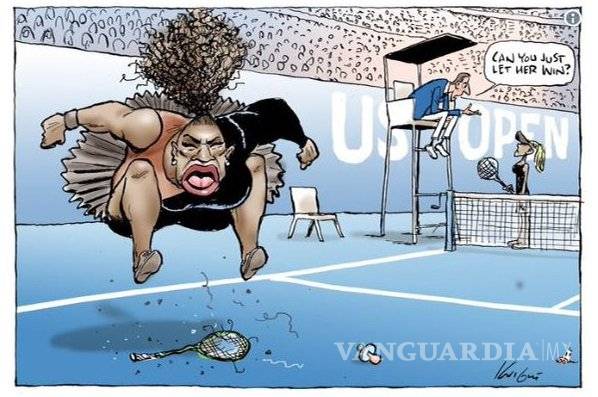 $!La caricatura de Serena Williams que ha causado controversia