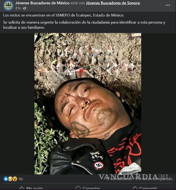 $!Emplean fotografía de ‘El Conde’ para realizar reportes falsos fuera de Saltillo