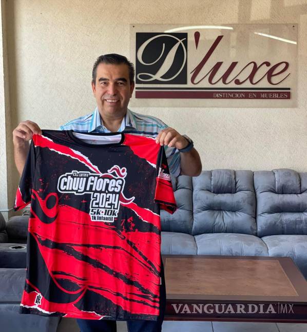 $!Esta será la playera con la que los corredores de la carrera participarán este domingo en punto de las 7:30 de la mañana.