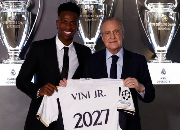 Habrá Vini Jr. merengue para rato: Real Madrid renueva al ‘crack’ brasileño hasta 2027