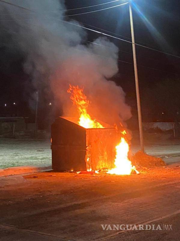 $!Se han visto contenedores que no están ni a la mitad de capacidad, ardiendo.