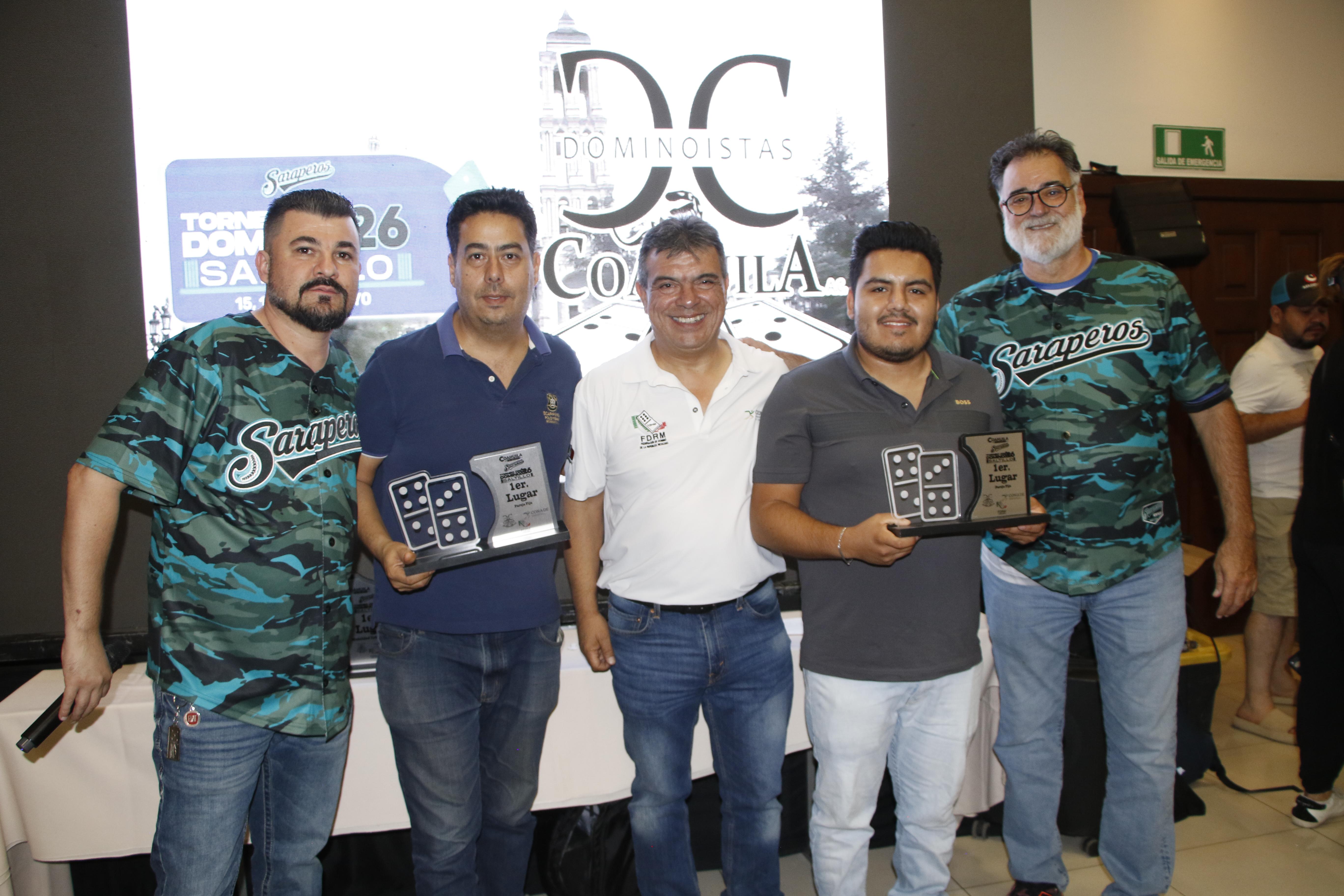 Jorge Lecuna y José Luis Monroy conquistaron la categoría de pareja fija.