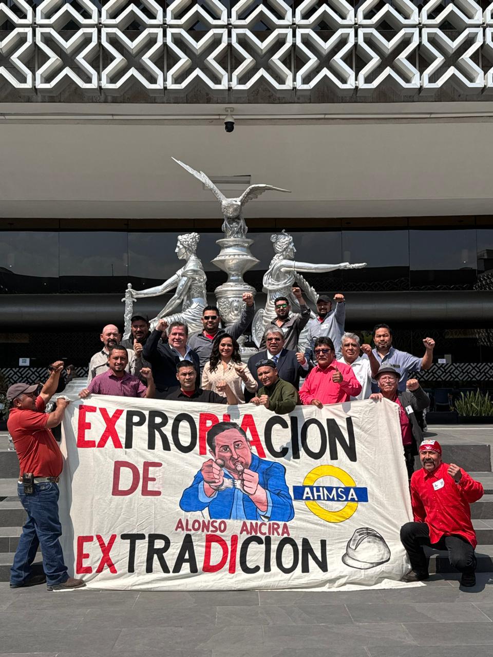 Coahuila: Obreros de AHMSA llevan reclamos contra Ancira a la Cámara de Diputados. Noticias en tiempo real