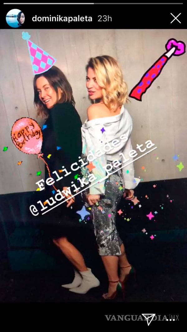 $!Así festejó Ludwika Paleta su cumpleaños