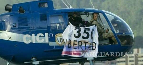 $!Oscar Pérez, piloto que secuestró helicóptero en Venezuela, llama a ir contra Maduro