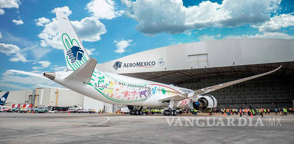 $!Conoce a &quot;Quetzalcóatl&quot;, primer Boeing 787-9 Dreamliner de Aeroméxico (fotos)