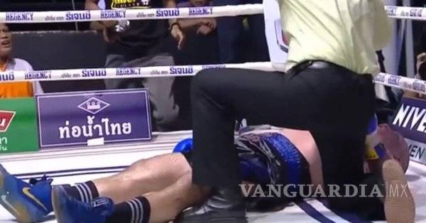 $!El brutal nocaut que acabó con la vida de un peleador de Muay Thai