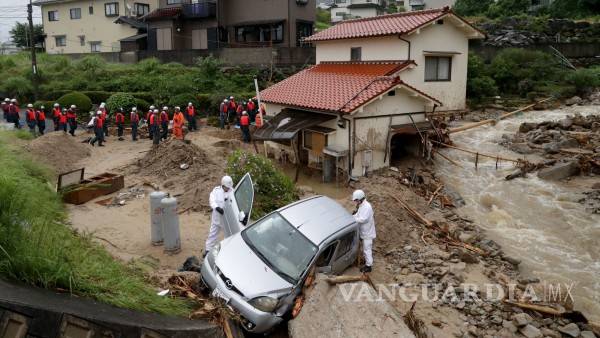 $!Más de 110 muertos en Japón por intensas lluvias